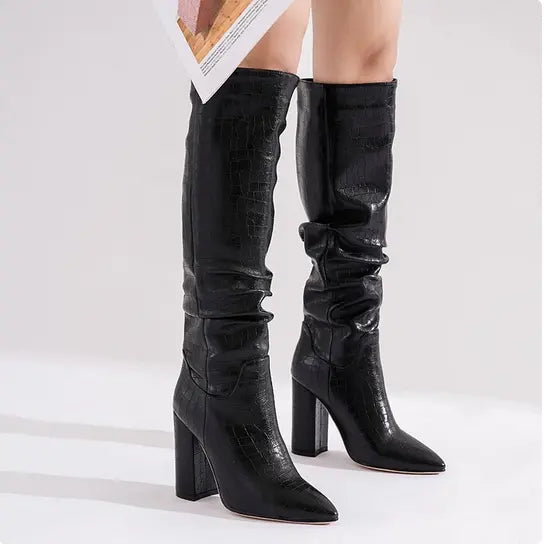 Black High Boots