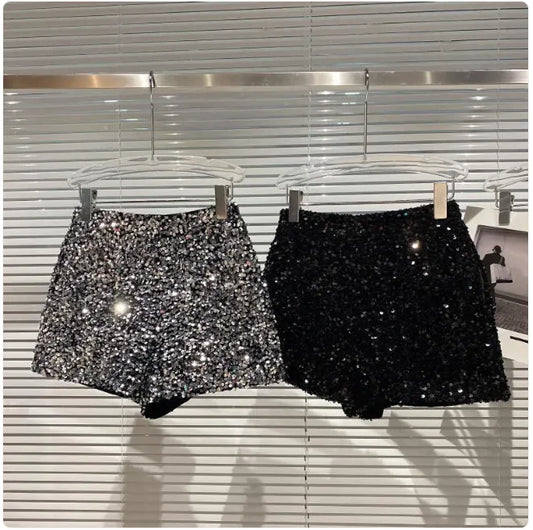 Women's Sequin Hot Shorts